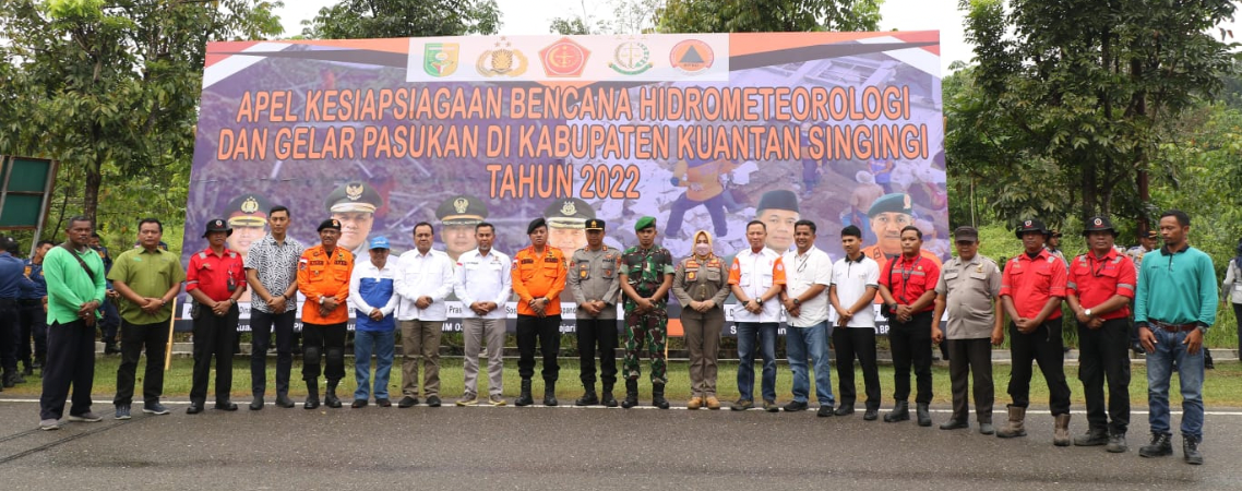 Bupati Merangin M Syukur Pimpin Apel Kesiapsiagaan Bencana